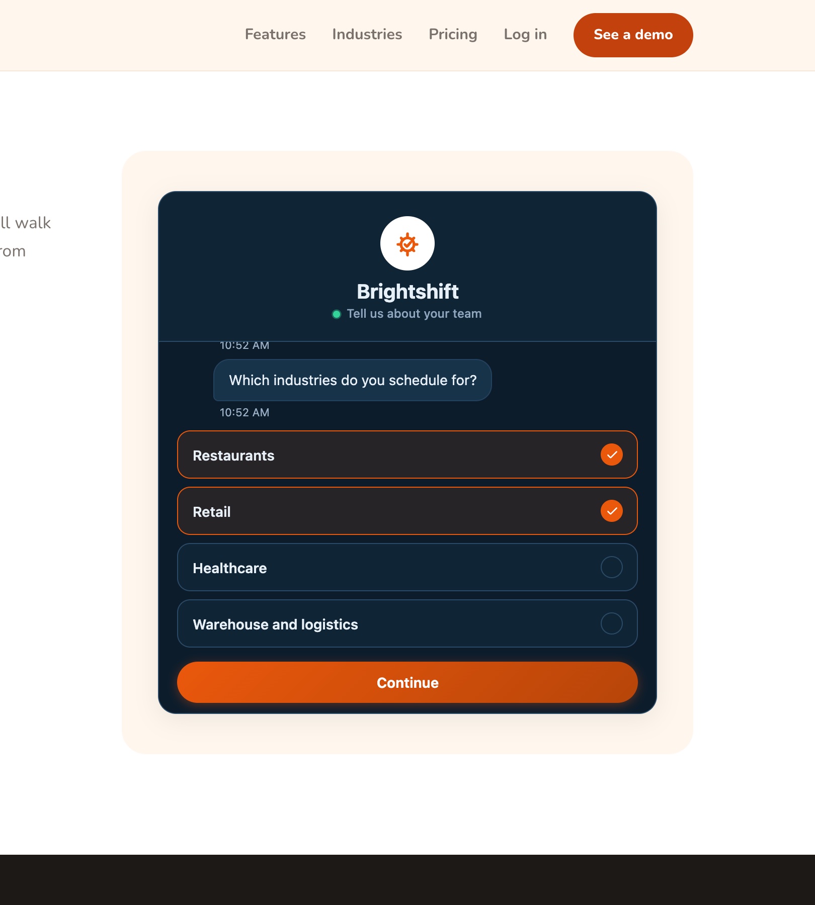Inline embed format inside page content
